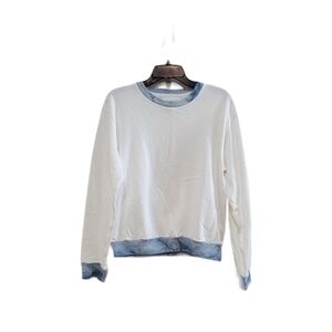 Grey State Emerson Sweatshirt Long Sleeve Spa White Mystic Tie Dye Women's Small